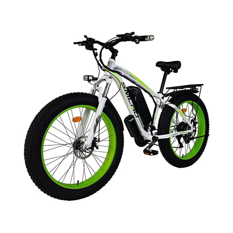 Bicicleta elétrica SMLRO E-Bike Fat - YinZhiBoo