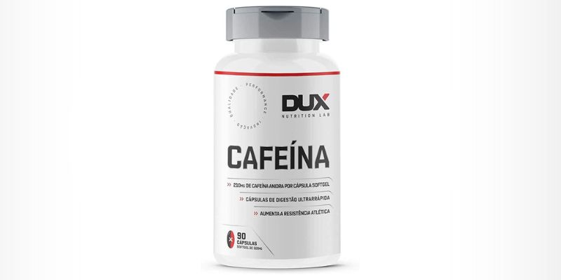 CAFEÍNA POTE 90 CÁPSULAS - Dux Nutrition