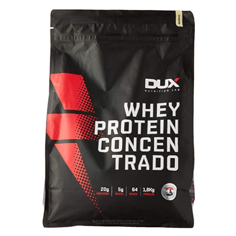 Whey Protein Concentrado Refil (1.8Kg) Baunilha - DUX