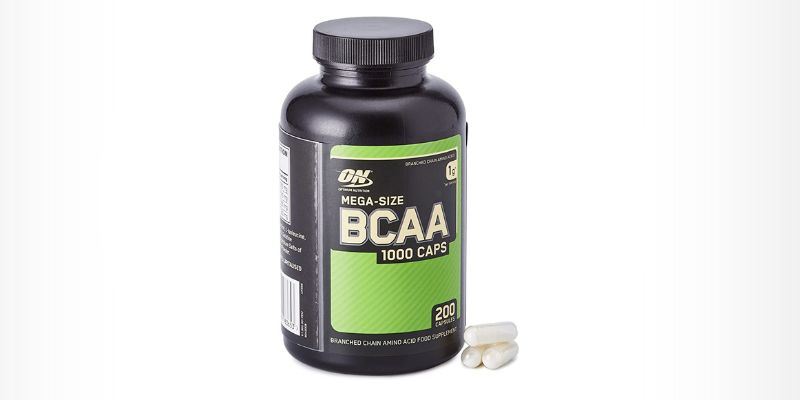 BCAA Mega-Size 1000 (200 Caps) - Optimum Nutrition