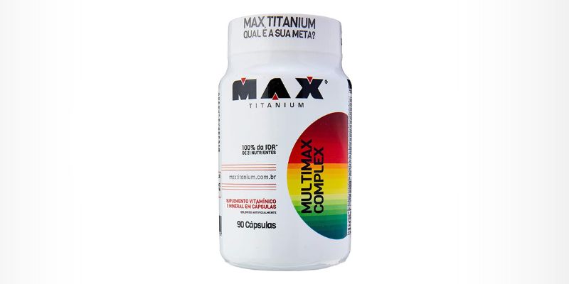 Multimax Complex 90 Cápsulas - Max Titanium