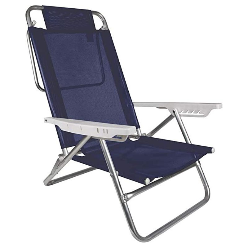 Cadeira Reclinável Summer Azul Royal - Mor