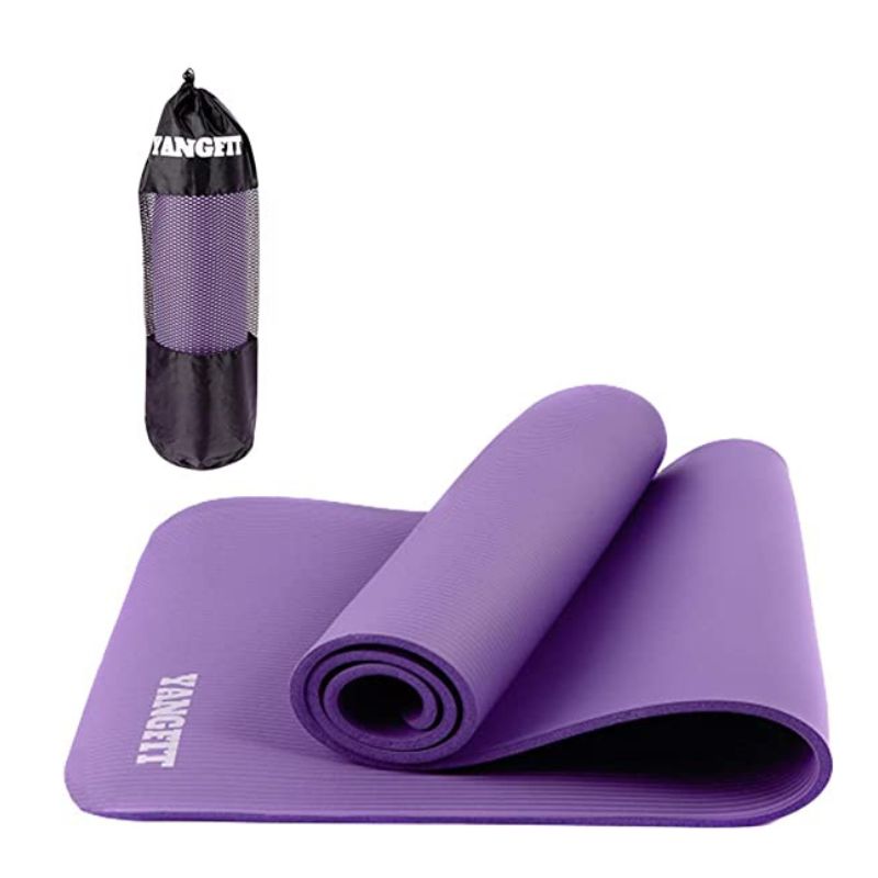 Tapete Yoga Pilates Exercícios com Bolsa 183x61x1,0cm - Yangfit