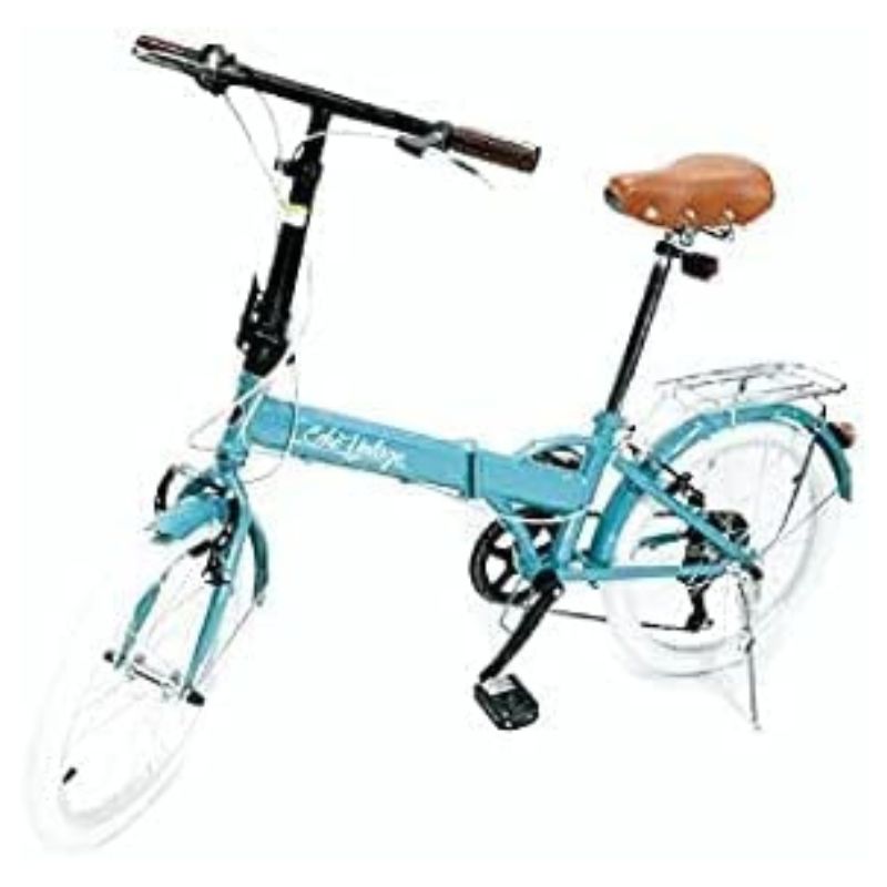 Bicicleta Dobrável Fênix Blue Light - Echo Vintage