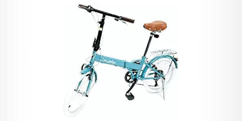 Bicicleta Dobrável Fênix Blue Light - Echo Vintage